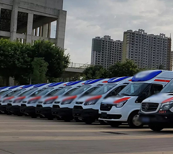 阿坝县服务车队展示